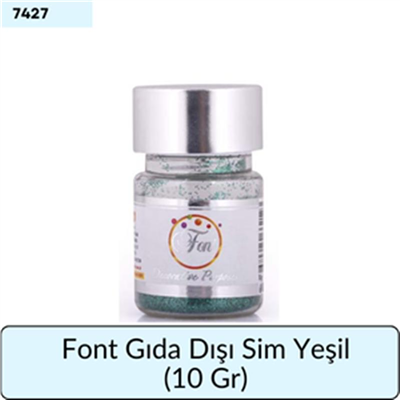 Font Gıda Dışı Sim Yeşil     (10 GR)