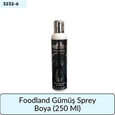 Foodland Gümüş Sprey Boya   (250 ML)