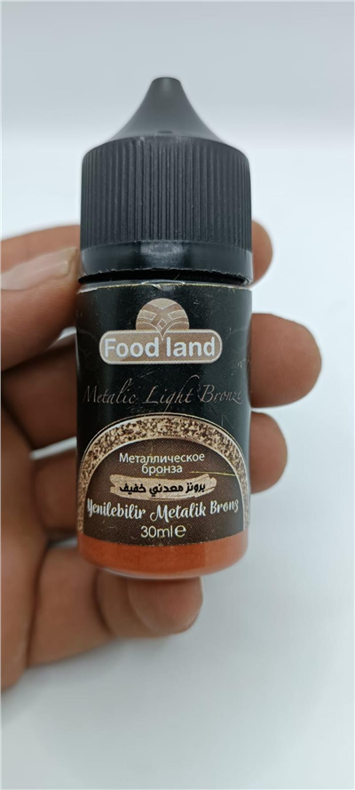 Foodland Sıvı Yaldız Bronz    (30 CC)