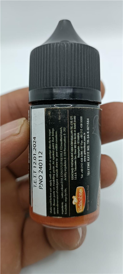 Foodland Sıvı Yaldız Bronz    (30 CC)