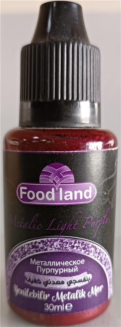 Foodland Sıvı Yaldız Mor    (30 CC)