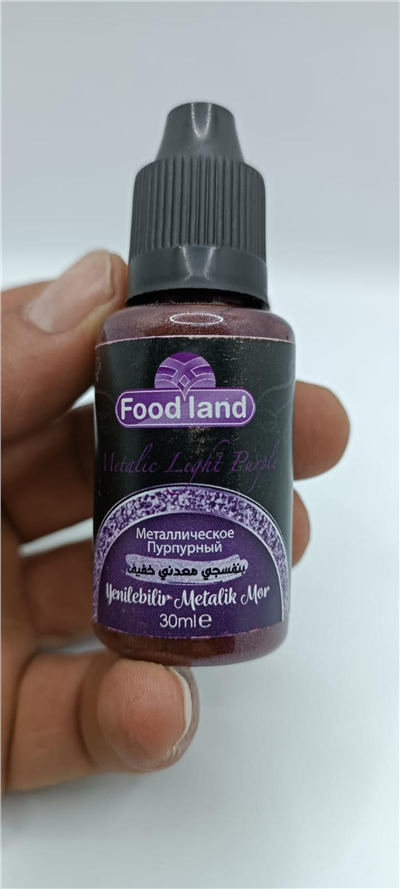 Foodland Sıvı Yaldız Mor    (30 CC)