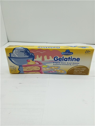 Foodland Yaprak Jelatin    (100 GR)