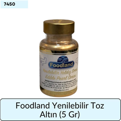 Foodland Yenilebilir Toz Altın   (5 GR)