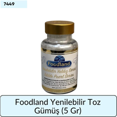 Foodland Yenilebilir Toz Gümüş   (5 GR)
