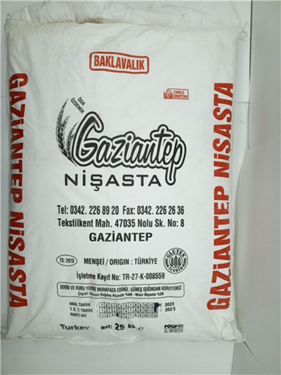 Gaziantep Nişasta Buğday   (25 Kg)