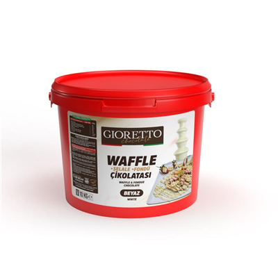 GIORETTO Waffle Şelale Fondü Çik. Fildişi 10 kg