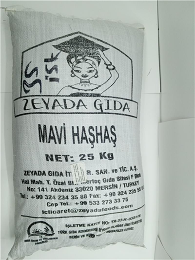 Haşhaş Mavi ÇUVAL (25 Kg)