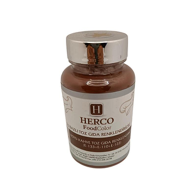 Herco Çik Kahve Su Bazlı Toz Gıda Boyası   (75 GR)