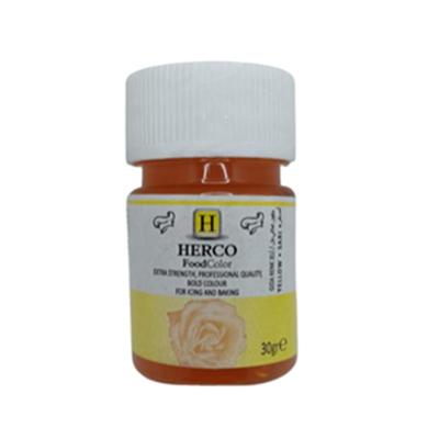 Herco Sarı Jel Gıda Boyası   (30 GR)