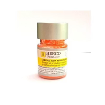 Herco Sarı Su Bazlı Toz Gıda Boyası   (10 GR)