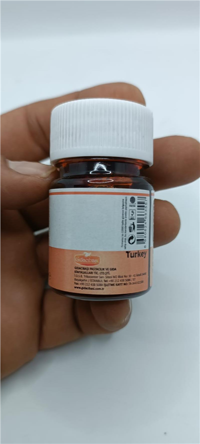 Herco Turuncu Jel Gıda Boyası   (30 GR)