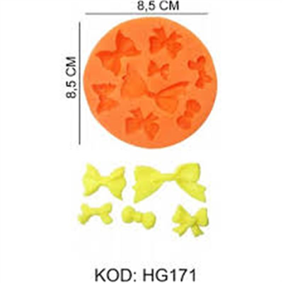HG 171 SİLİKON KALIP ÇOKLU FİYONK