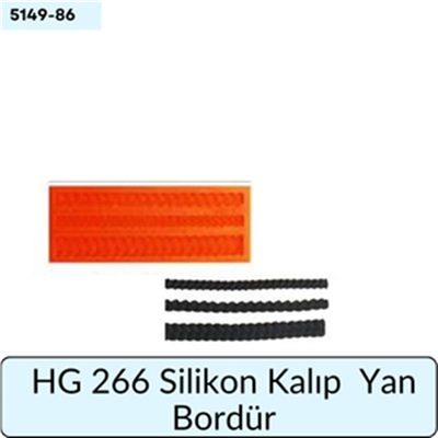 HG 266 SİLİKON KALIP YAN BORDÜR