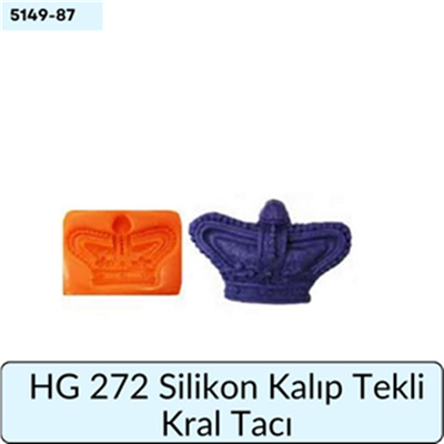 HG 272 SİLİKON KALIP TEKLİ KRAL TACI