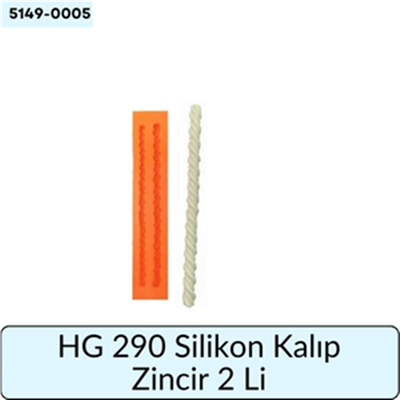 HG 290 Silikon Kalıp Zİncir 2 Li
