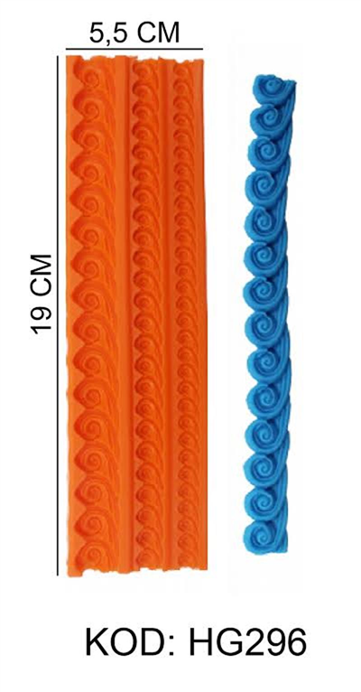 HG 296 SİLİKON KALIP YAN BORDÜR