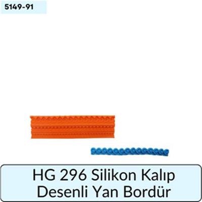 HG 296 SİLİKON KALIP YAN BORDÜR