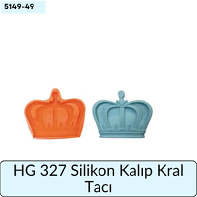 HG 375 SİLİKON KALIP KRAL TACI