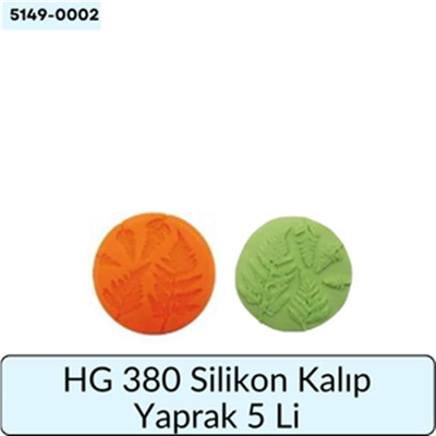 HG 380 Silikon Kalıp Yaprak 5 li