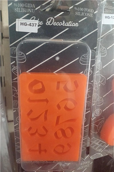 HG 437 SİLİKON KALIP RAKAM