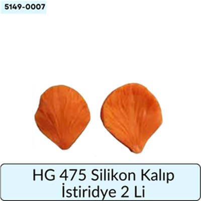 HG 475 Silikon Kalıp İstiridye 2 Li