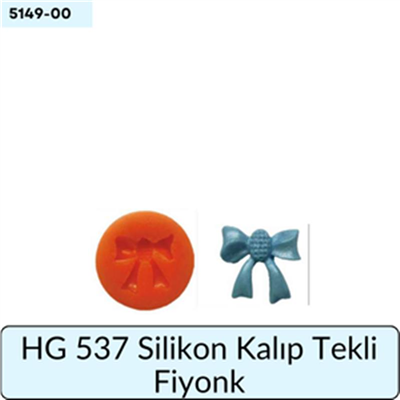 HG 537 SİLİKON KALIP TEKLİ FİYONK