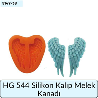 HG 544 SİLİKON KALIP MELEK KANADI