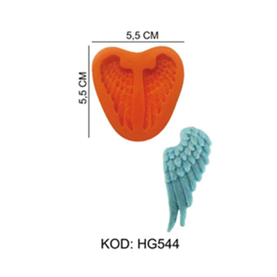 HG 544 SİLİKON KALIP MELEK KANADI
