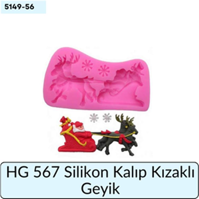 HG 567 SİLİKON KALIP KIZAKLI GEYİK