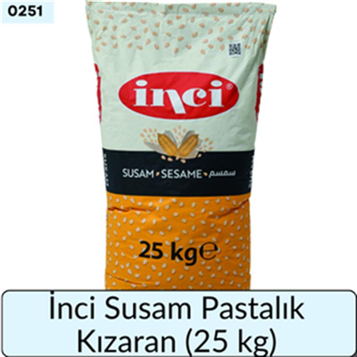 İnci Susam Pastalık Kızaran   (25 Kg)