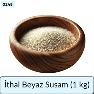 İthal Beyaz Susam   (1 Kg)