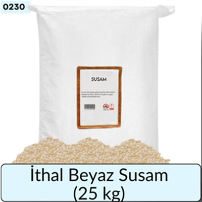 İthal Beyaz Susam   (25 Kg)