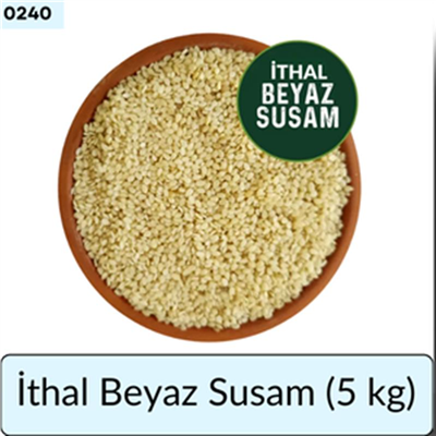 İthal Beyaz Susam   (5 Kg)