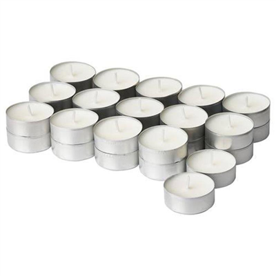 İthal Mum Tealights Beyaz   (50 Li)