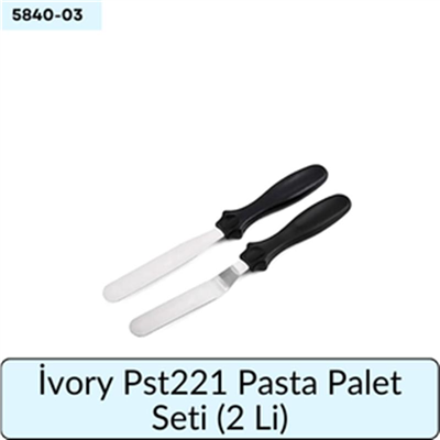 İvory Pst221 Pasta Palet Seti   (2 li)
