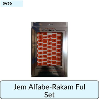 Jem Alfabe Rakam Full Set