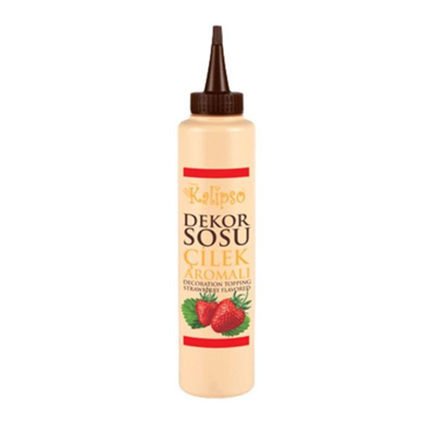 Kalipso Dekor Sosu Çilek Aromalı   (0,75 Kg)