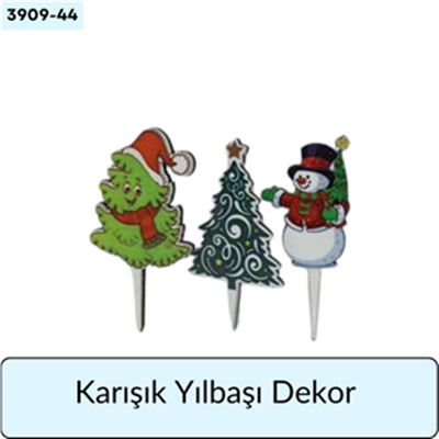 Karışık Yılbaşı Dekor