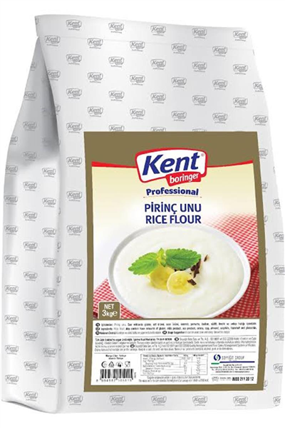 Kent Professional Pirinç Unu Folyo    (3 Kg)