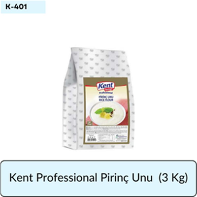 Kent Professional Pirinç Unu Folyo    (3 Kg)