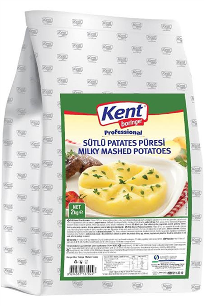 Kent Professional Sütlü Patates Püresi Folyo(2 Kg)