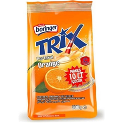 Kent Trix Portakal Aromalı Toz İçecek   (300 Gr)