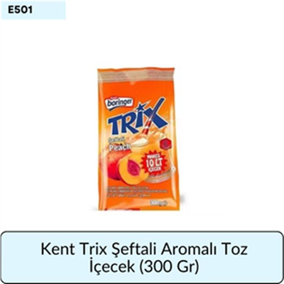 Kent Trix Şeftali Aromalı Toz İçecek   (300 Gr)