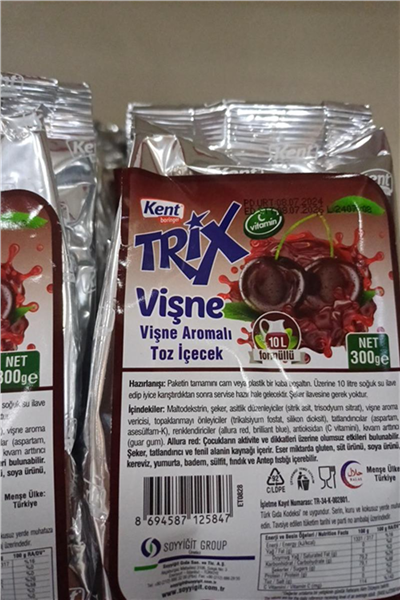 Kent Trix Vişne Aromalı Toz İçecek   (300 Gr)