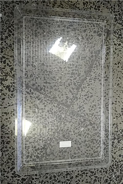 Kırılmaz Pasta Tepsisi Şeffaf   No:3 (32*22 Cm)