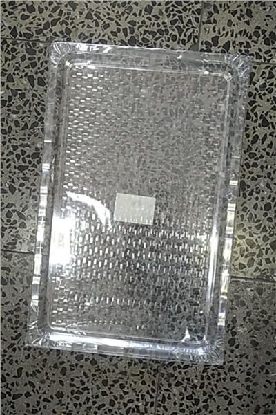 Kırılmaz Pasta Tepsisi Şeffaf   No:4 (43*27 Cm)