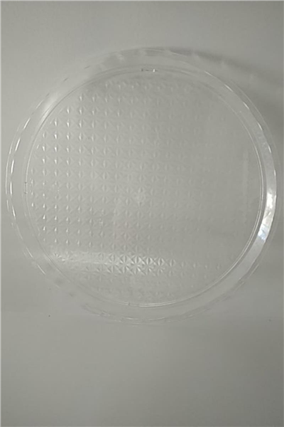 Kırılmaz Pasta Tepsisi Şeffaf Yuvarlak (35 Cm)
