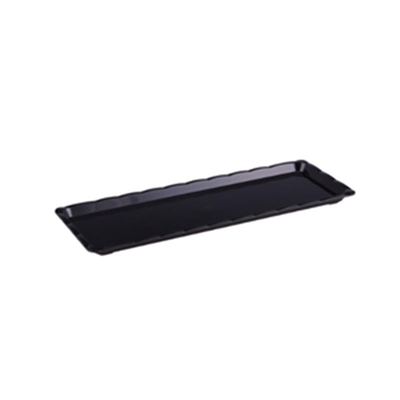 Kırılmaz Pasta Tepsisi Siyah   No:1 (32*12 Cm)
