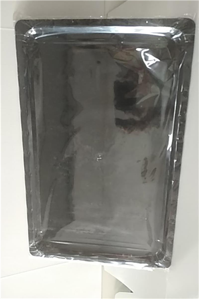 Kırılmaz Pasta Tepsisi Siyah   No:4 (43*27 Cm)